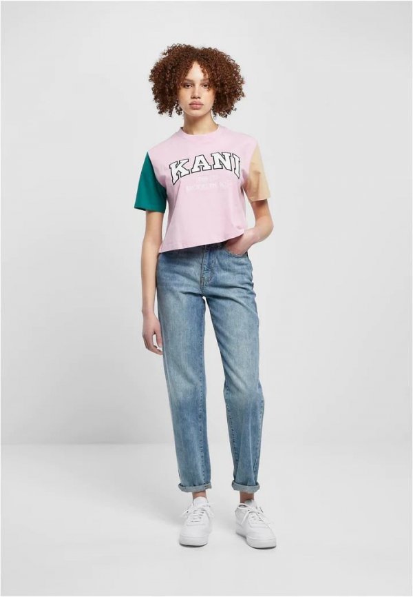 Karl Kani t-shirt Serif Crop Block Tee 6130859