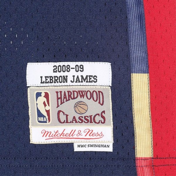 Mitchell &amp; Ness koszulka męska Cleveland Cavaliers NBA Swingman Jersey Lebron James SMJYGS18156-CCANAVY08LJA