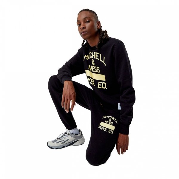 Mitchell &amp; Ness spodnie męskie Branded Fashion Graphic Sweatpants PSWP5533-MNNYYPPPBLCK