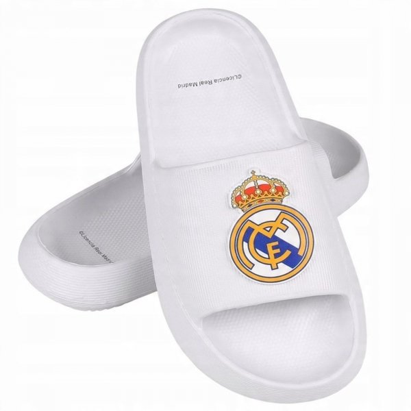 Real Madryt klapki Beach Pool Flip Flops White Eva 2300006880B