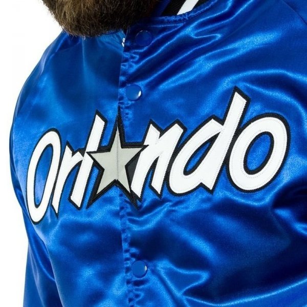 Mitchell &amp; Ness kurtka NBA Orlando Magic Lightweight Jacket STJKMG18013-OMAROYA1