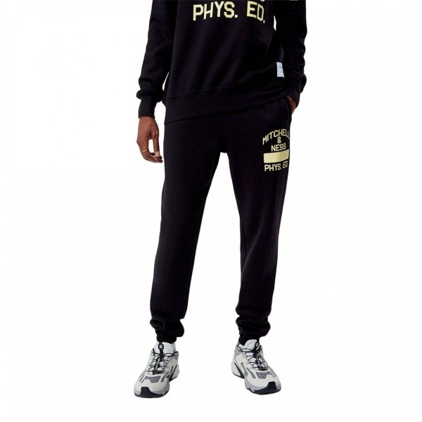 Mitchell &amp; Ness spodnie męskie Branded Fashion Graphic Sweatpants PSWP5533-MNNYYPPPBLCK