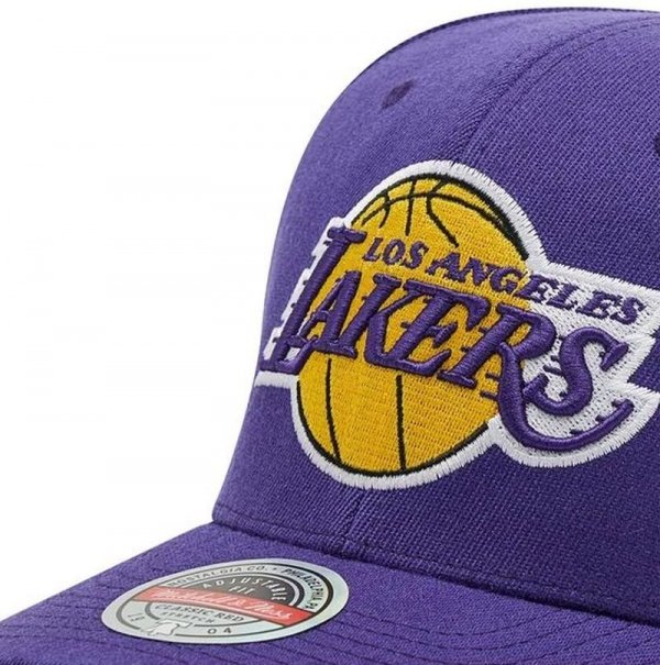Mitchell &amp; Ness czapka z daszkiem NBA Los Angeles Lakers Team Ground 2.0 Stretch Snapback Lakers HHSS3257-LALYYPPPPURP
