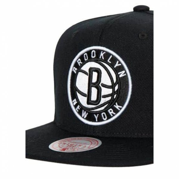 Mitchell &amp; Ness czapka z daszkiem NBA Brooklyn Nets NBA Team Ground 2.0 Snapback Hwc Nets HHSS3256-BNEYYPPPBLCK
