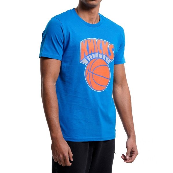 Mitchell &amp; Ness t-shirt NBA Team Logo Tee New York Knicks BMTRINTL1051-NYKROYA