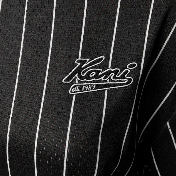 Karl Kani t-shirt męski Chest Varsity Pinstripe Mesh Tee Light 6038524