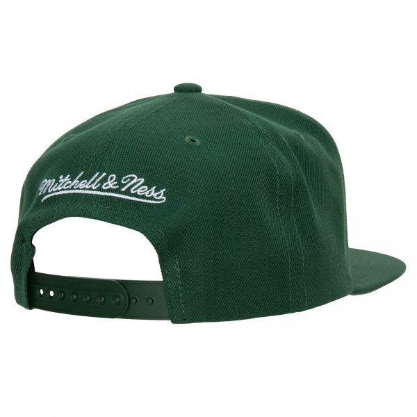 Mitchell &amp; Ness czapka z daszkiem bejsbolówka NBA Team Ground 2.0 Snapback Milwaukee Bucks HHSS3256-MBUYYPPPGREN