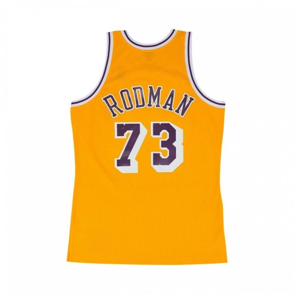 Mitchell &amp; Ness koszulka męska Los Angeles Lakers NBA Swingman Jersey Lakers 1998 Dennis Rodman SMJYCP20064-LALGOLD98DRD