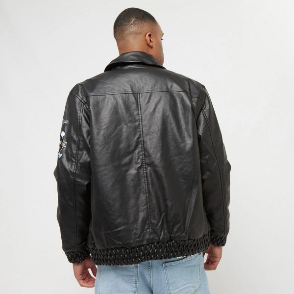Fubu kurtka męska Varsity Leather Jacket 6075163