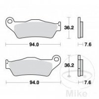 TRW klocki hamulcowe tył HARLEY-DAVIDSON XG - Street Rod ABS 750 (18-) 