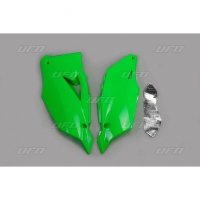 UFO BOCZKI TYLNE KAWASAKI KXF 450 '19 KOLOR ZIELONY FLUO 