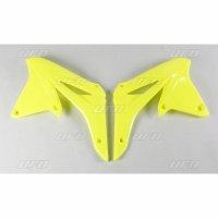 UFO OSŁONY CHŁODNICY SUZUKI RMZ 250 '10-'18 KOLOR ŻÓŁTY FLUO 