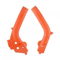 POLISPORT OSŁONY RAMY (KOMPLET) KTM SX/SXF/CX/CX-F/EXC/E<br />XC-F/XC-W/XCF-W 16-19 KOLOR POMARAŃCZOWY 