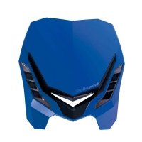 POLISPORT LAMPA PRZEDNIA MODEL E-BLAZE LED (ŻARÓWKA LED) KOLOR NIEBIESKI 
