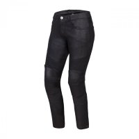 JEANSY MOTOCYKLOWE DAMSKIE OZONE ROXY WAXED BLACK 38/30 W38/30 