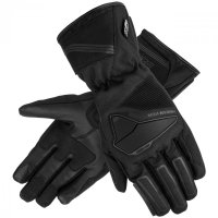 RĘKAWICE SKÓRZANO-TEKSTYLNE OZONE TOURING WP BLACK XXS 
