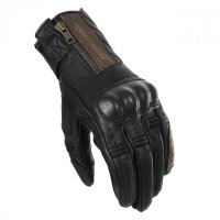 RĘKAWICE MOTOCYKLOWE DAMSKIE REBELHORN HUNTER VINTAGE BROWN WL DL 
