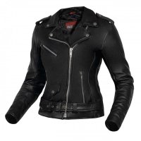KURTKA SKÓRZANA OZONE RAMONES LADY BLACK D8XL 