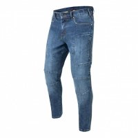 SPODNIE JEANS REBELHORN RAGE II TAPERED FIT WASHED BLUE W28L34 