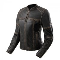KURTKA MOTOCYKLOWA SKÓRZANA DAMSKA REBELHORN HUNTER 2 VINTAGE BROWN WL DL 