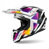 KASK MOTOCYKLOWY AIROH TWIST 3 RAINBOW GLOSS L 