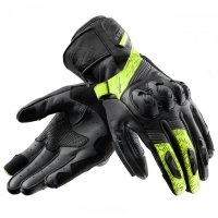RĘKAWICE MOTOCYKLOWE REBELHORN VIPER BLACK, GREY, FLUO YELLOW L 