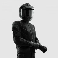 KURTKA MOTOCYKLOWA TEKSTYLNA REBELHORN HIFLOW 5 BLACK 3XL 