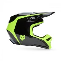 KASK FOX V1 FLOW BLACK/YELLOW S 
