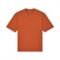 T-SHIRT FOX WORDMARK OVERSIZED CHOCOLATE L 