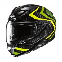 KASK MOTOCYKLOWY HJC F71 CARBON NEVIO BLACK GREEN M 