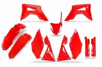 UFO KOMPLET PLASTIKÓW HONDA CRF 250R '18-'21, CRF 450R '17-'20 KOLOR CZERWONY 