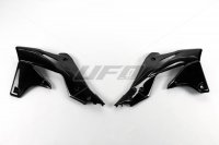 UFO OSŁONY CHŁODNICY KAWASAKI KXF 250 '13-'16 KOLOR CZARNY 