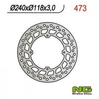 Tarcza hamulcowa przednia Honda CR 500 84-94 