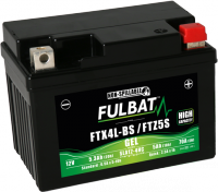 Akumulator FULBAT FUL GEL - FTX4L-BS / FTZ5S / YTX4L-BS / YTZ5S (Żelowy, bezobsługowy) 