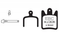 CFA469 - Klocki hamulcowe rowerowe (organiczne) EBC Brakes 