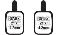 CFA688 - Klocki hamulcowe rowerowe (organiczne) EBC Brakes 