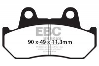 Klocki hamulcowe EBC FA069/3 (kpl. na 1 tarcze) 