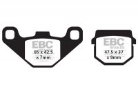 Klocki hamulcowe EBC FA083TT (kpl. na 1 tarcze) 