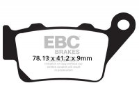 Klocki hamulcowe EBC FA213 (kpl. na 1 tarcze) 