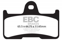 Klocki hamulcowe EBC FA344TT (kpl. na 1 tarcze) 