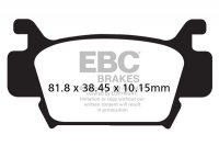 Klocki hamulcowe EBC FA410TT (kpl. na 1 tarcze) 