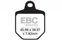 Klocki hamulcowe EBC FA433/4 (kpl. na 1 tarcze) 