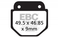 Klocki hamulcowe EBC FA486 (kpl. na 1 tarcze) 