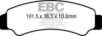Klocki hamulcowe EBC FA726TT (kpl. na 1 tarcze) 