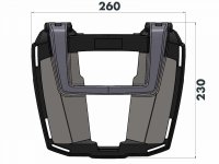 Hepco & Becker stelaż Easyrack BMW K 1200 S (2004-2008)/K 1300 S (2009-2011) 