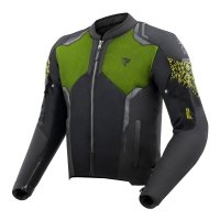 KURTKA MOTOCYKLOWA TEKSTYLNA REBELHORN JAX BLACK FLUO YELLOW L 