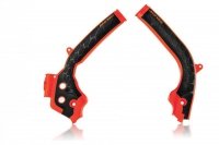 ACERBIS OSŁONY RAMY X-GRIP KTM EXC / EXC-F 17-19, SX /SX-F 16-18, HUSQVARNA FC / TC 16-18, FE / TE 17-19 KOLOR POMARAŃCZOWY 