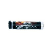 HARRIS WYPRZEDAŻ MANETKI 02601-BTH SILNIK V-TWIN KOŃCÓWKA CHROM (130 MM/22 MM) BEZ OTWORU KOLOR CZARNY 