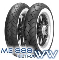 METZELER OPONA 130/80B17 ME888 MARATHON ULTRA 65H TL M/C WWW BIAŁY BOK PRZÓD DOT 28-31/2022 