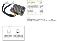 DZE REGULATOR NAPIĘCIA SUZUKI LT-A 700 KING QUAD 05-07 (32800-41F10) MOSFET (50A) 